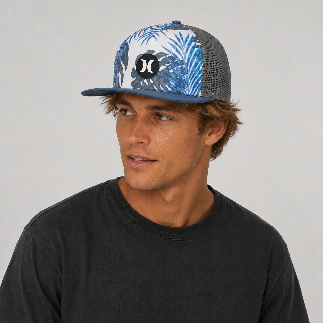 Jockey Balboa Trucker Blue Hurley