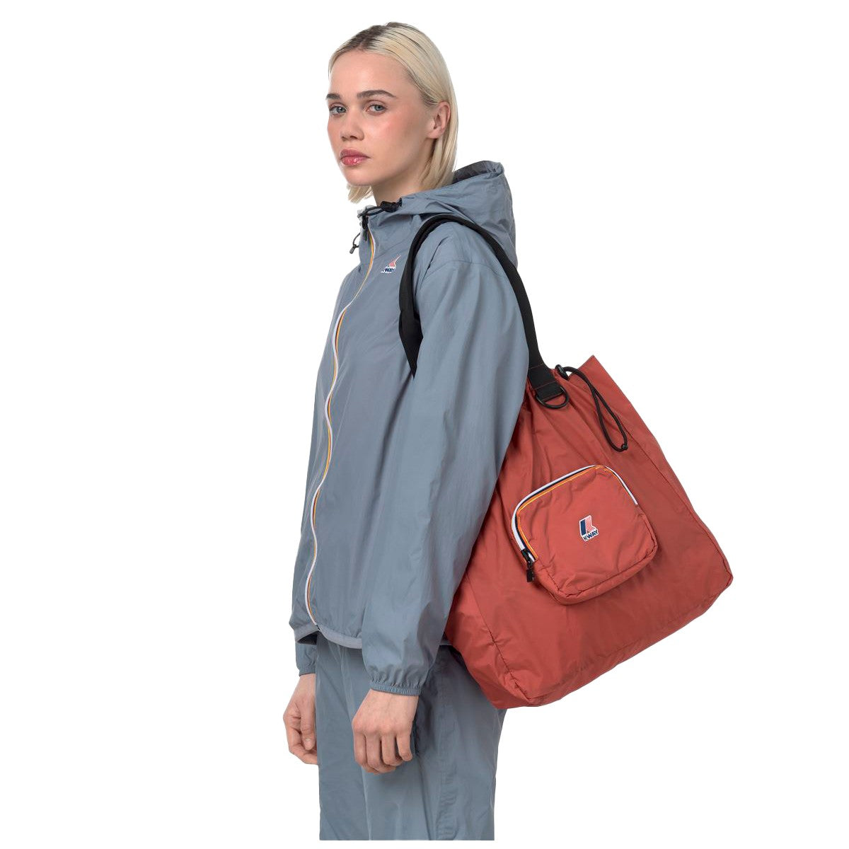 Bolso K-Way Packable Le Vrai 3.0 Victorine Red Jasper