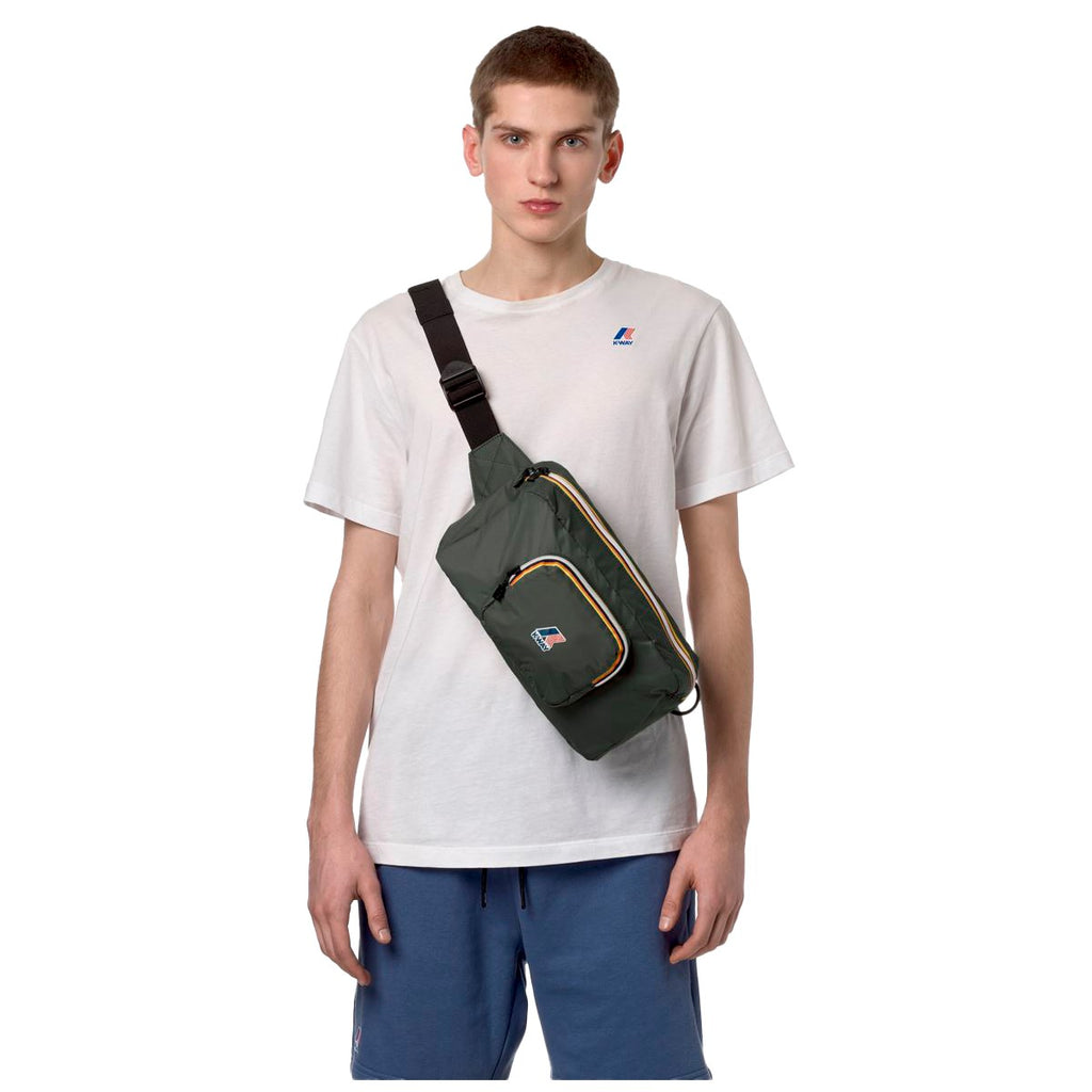 Banano K-Way Packable Le Vrai 3.0 Sylvain Green Black