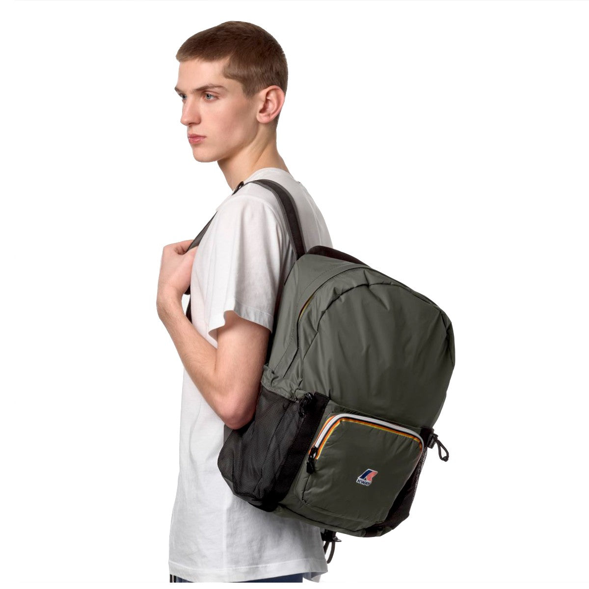Mochila K-Way Packable Le Vrai 3.0 Michel Green Blackish