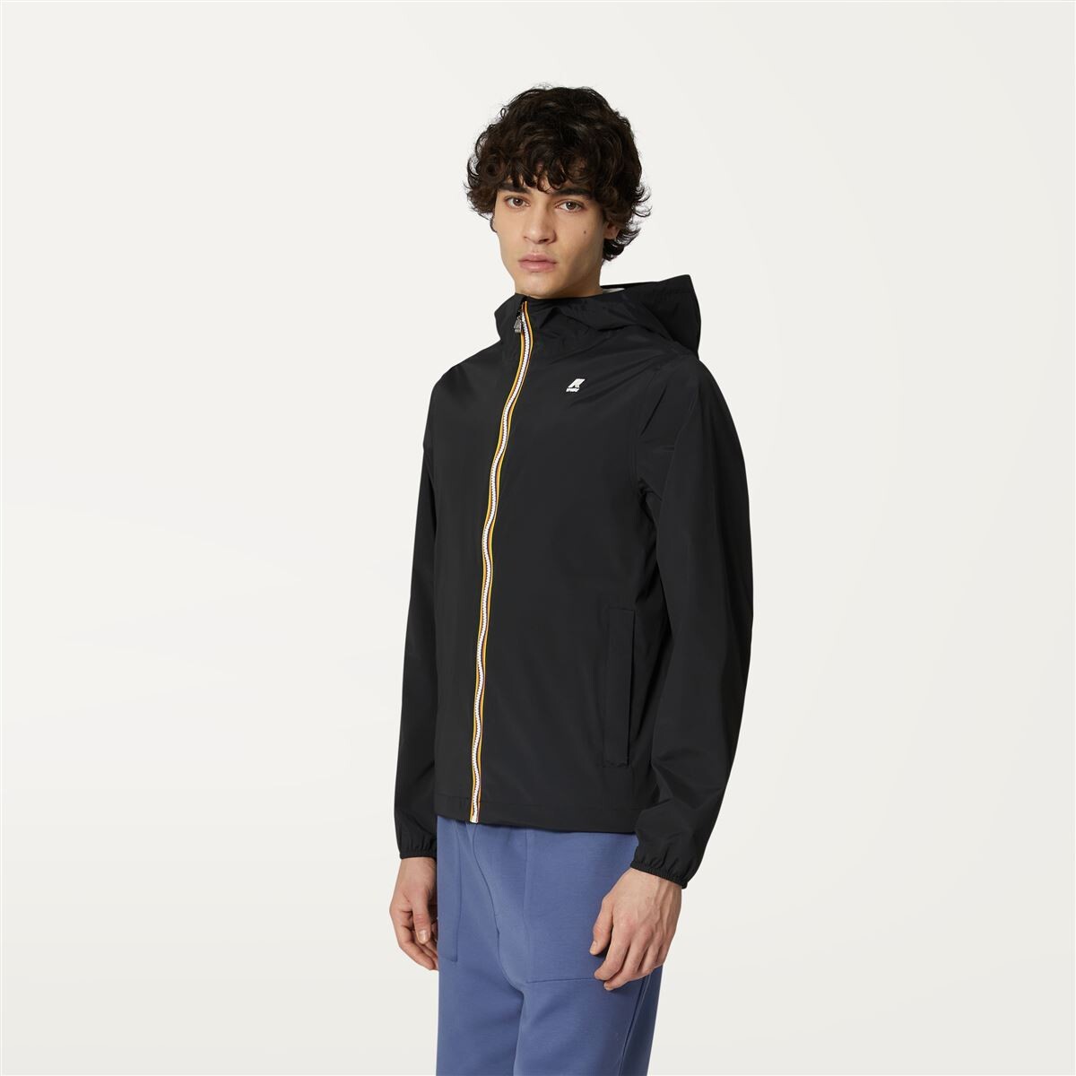 Chaqueta Men Nailon Jack Stretch Black Pure