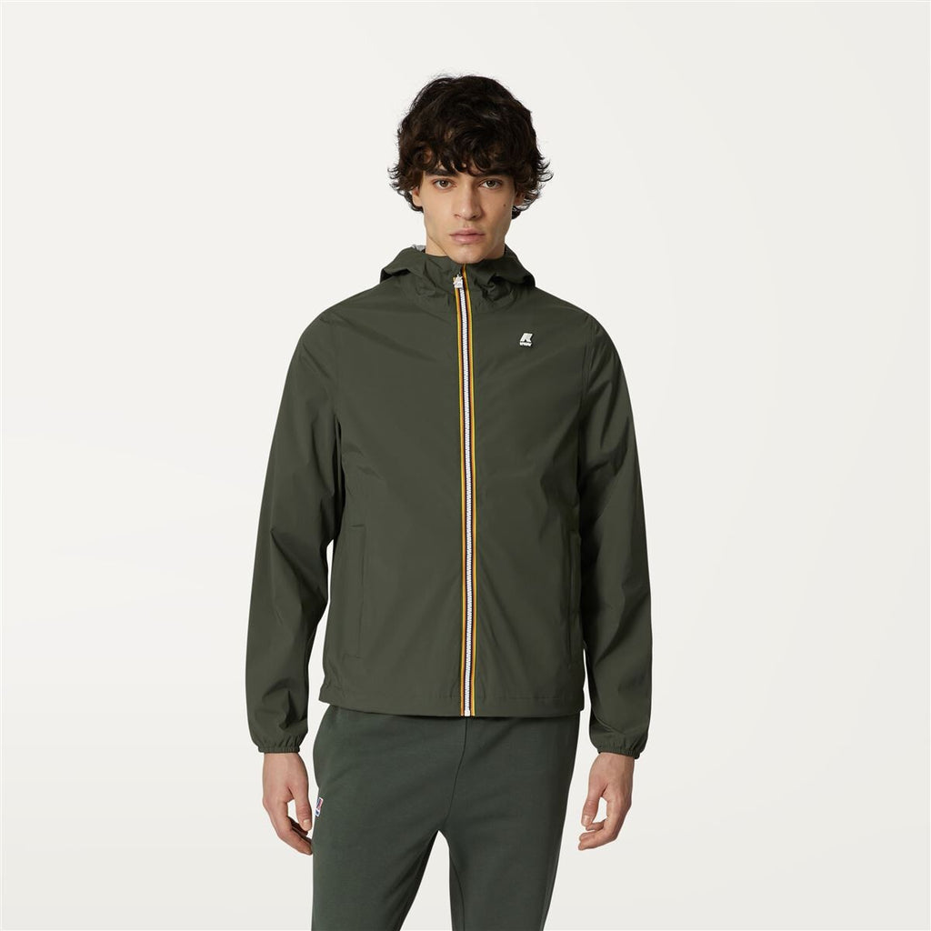 Chaqueta Men Nailon Jack Stretch Green Blackish
