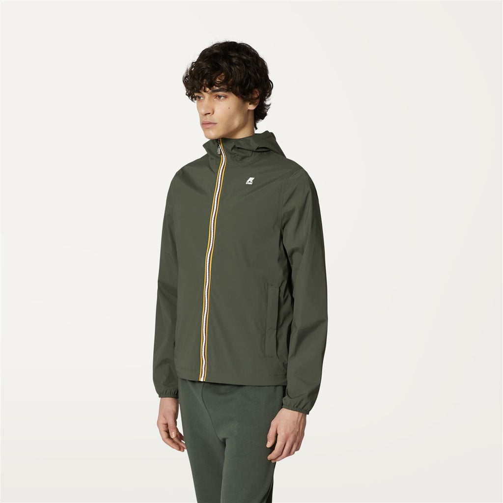 Chaqueta Men Nailon Jack Stretch Green Blackish