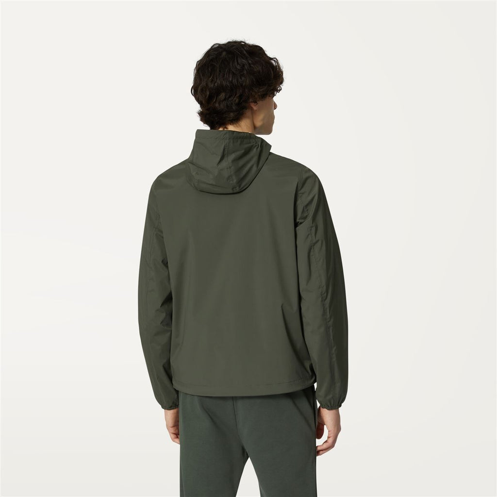 Chaqueta Men Nailon Jack Stretch Green Blackish