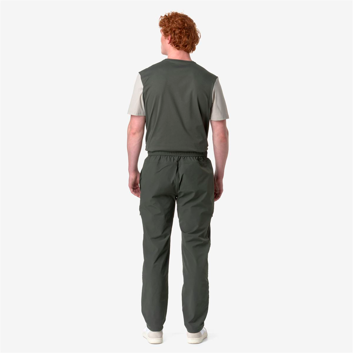 Pantalón K-Way Leonardo Fioravanti Med Green Blackish