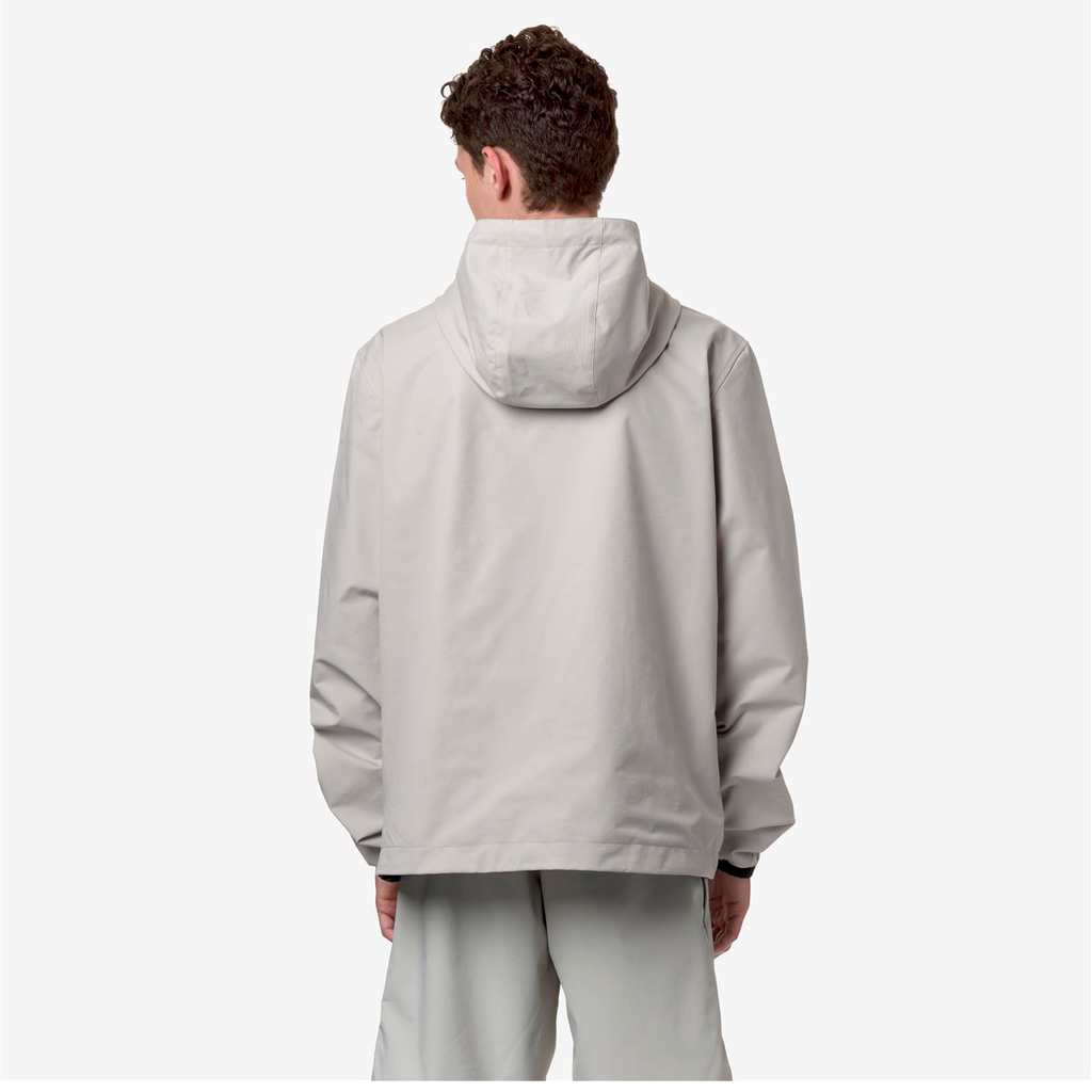 Chaqueta Reversible K-Way Leonardo Fioravanti Austin Beige Green