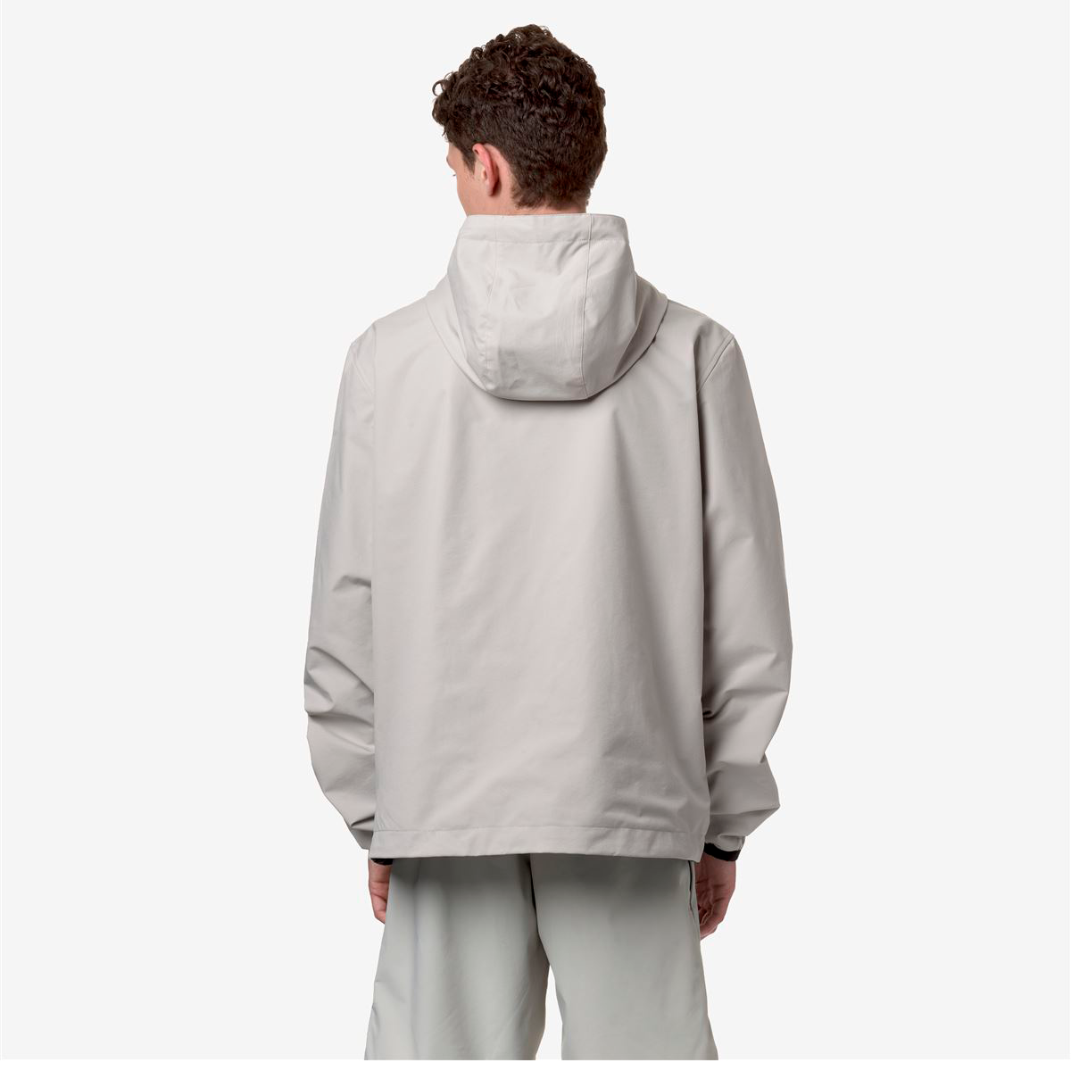 Chaqueta Reversible K-Way Leonardo Fioravanti Austin Beige Green