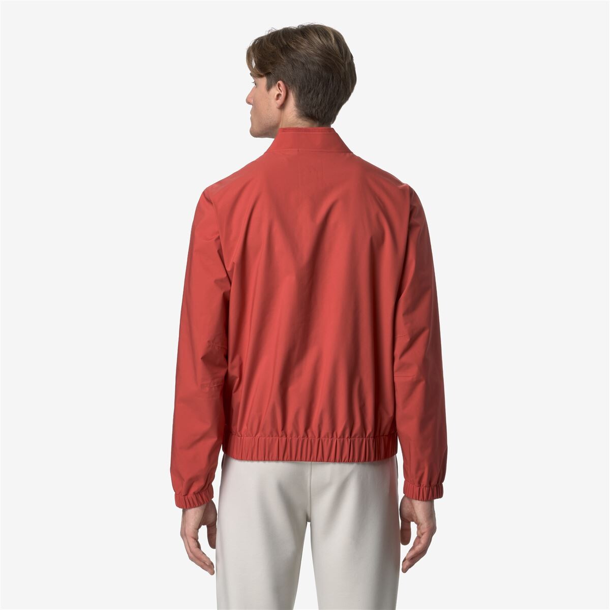 Chaqueta Men Impermeable Aurene Stretch Dot Red Jasper
