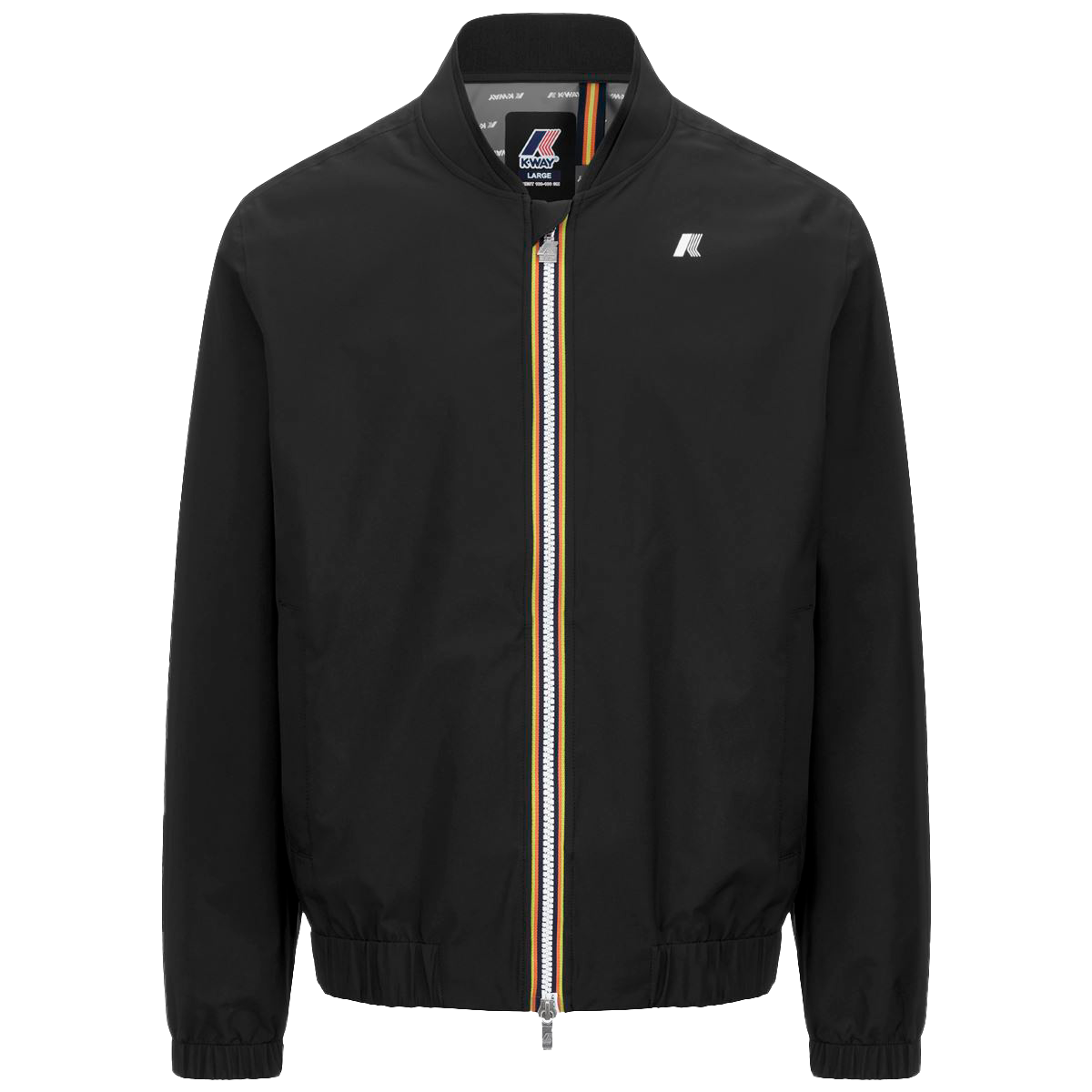 Chaqueta Men Impermeable Aurene Stretch Dot Black Pure