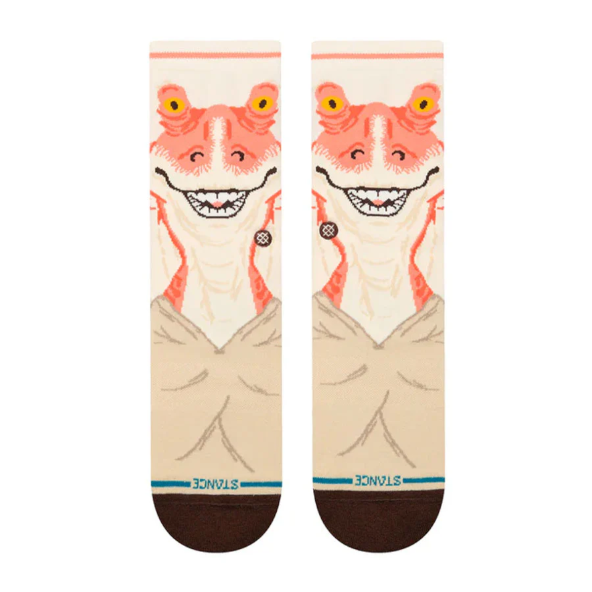 Stance Sock Kids Jar Jar Crew Vintage White