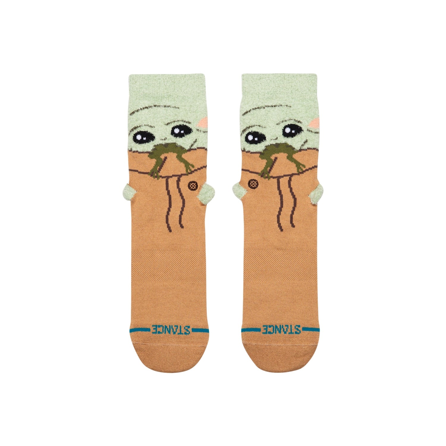 Stance Socks Kids Grogu Hungry Crew Green