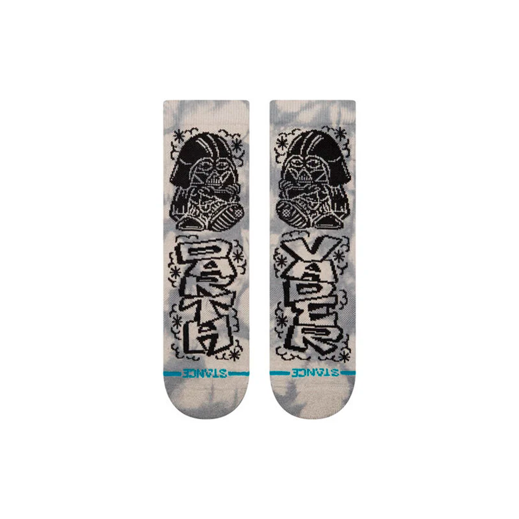 Stance Sock Kids DJ Darth Crew Black