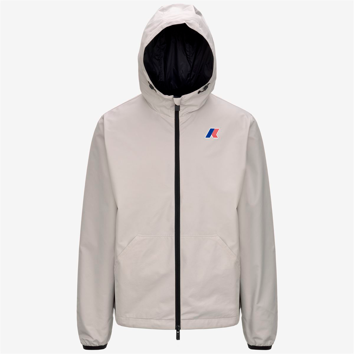 Chaqueta Reversible K-Way Leonardo Fioravanti Anthony Beige Black