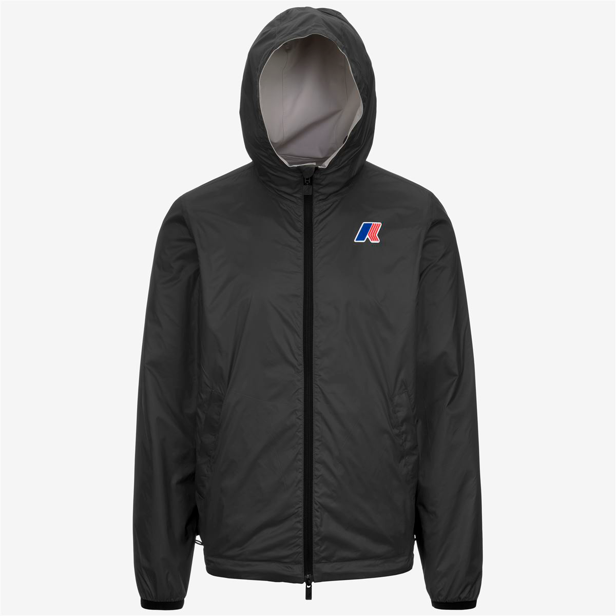 Chaqueta Reversible K-Way Leonardo Fioravanti Anthony Beige Black