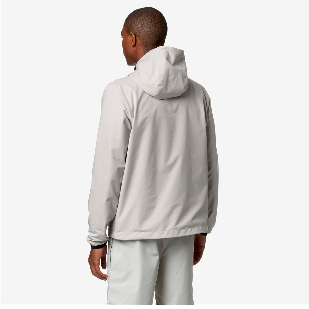 Chaqueta Reversible K-Way Leonardo Fioravanti Anthony Beige Black