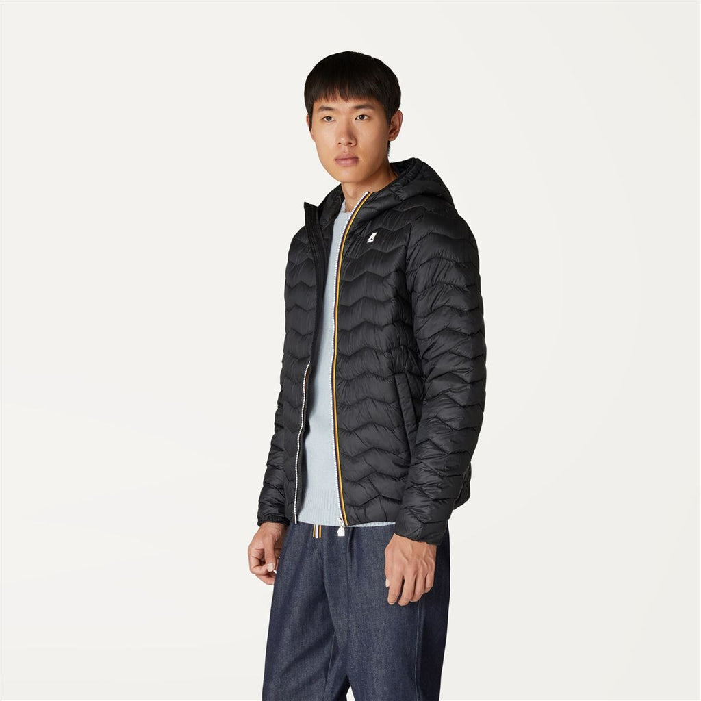 Chaqueta Men Jack Quilted Warm Black Pure
