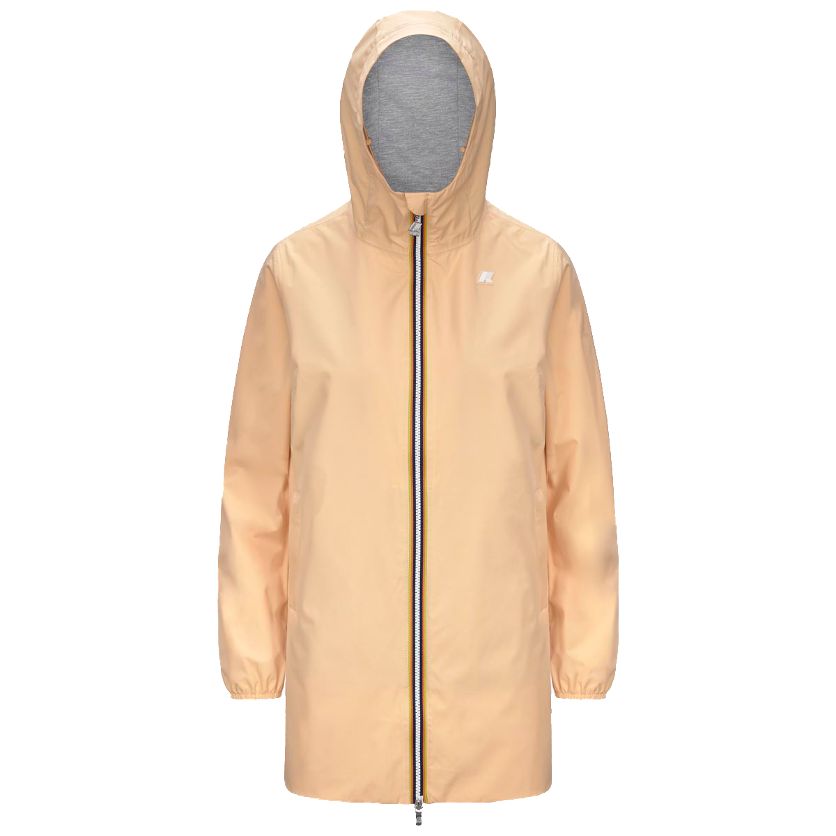 Chaqueta Women Impermeable Sophie Stretch Poly Jersey Beige Peachy