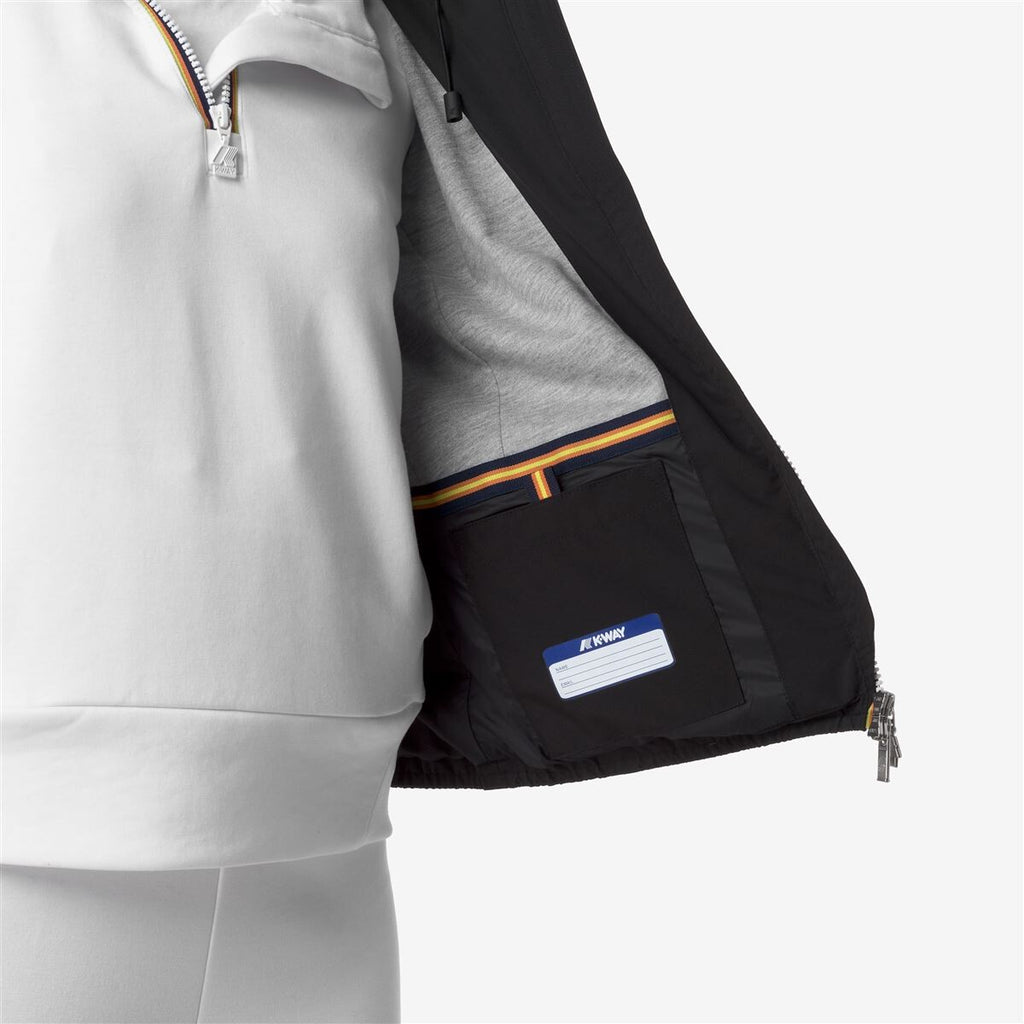 Chaqueta Women Impermeable Lily Stretch Poly Black Pure