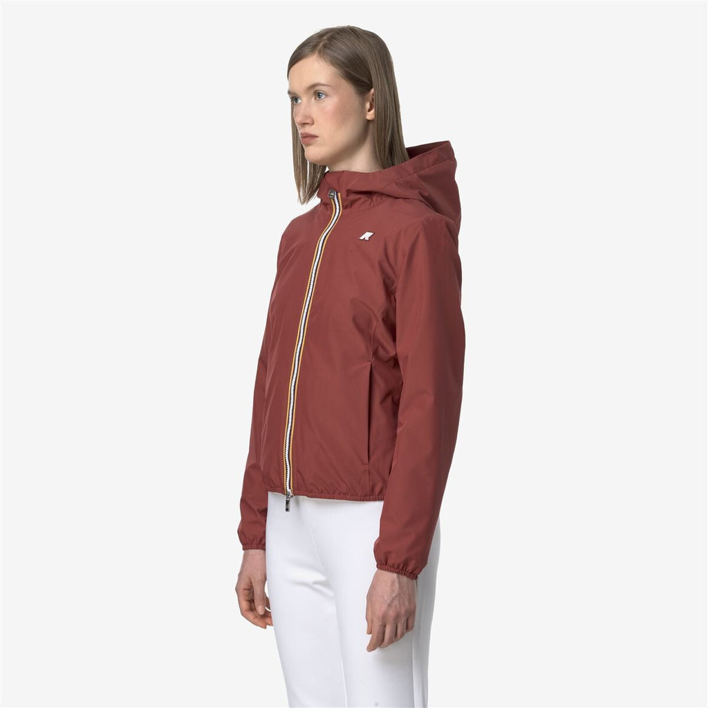 Chaqueta Women Impermeable Lily Stretch Poly Red Brownish