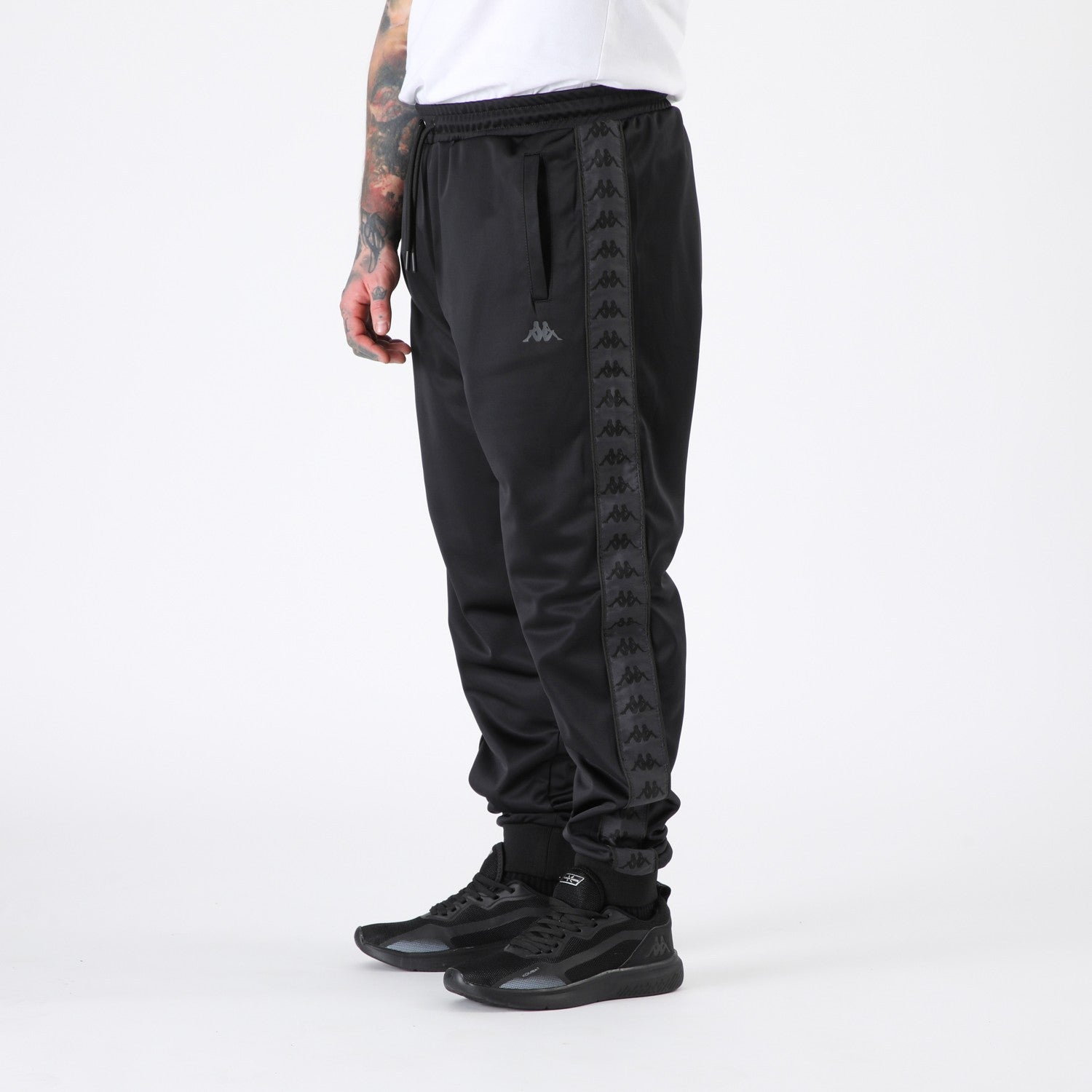 Pantalón Kappa Men Banda Black Black