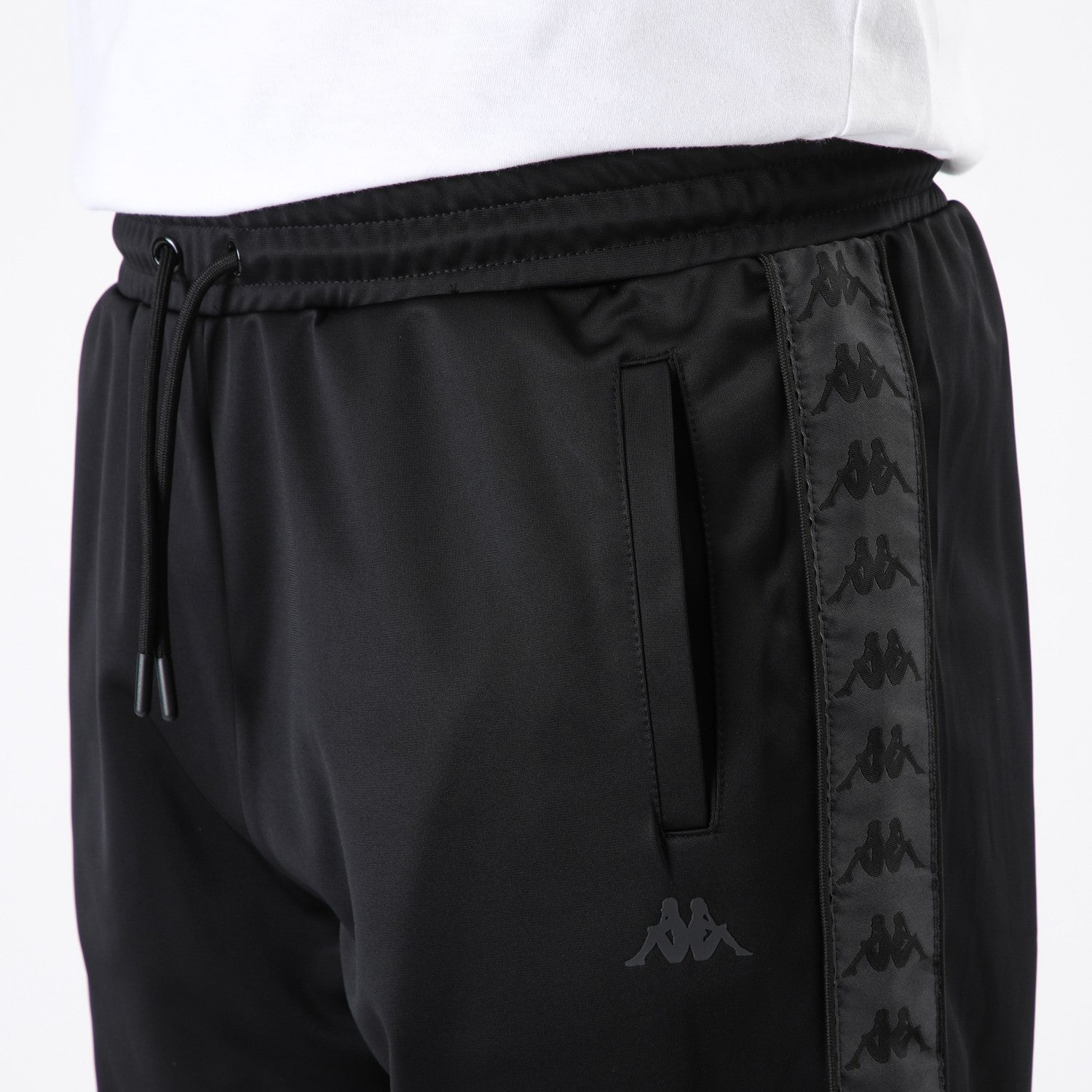 Pantalón Kappa Men Banda Black Black
