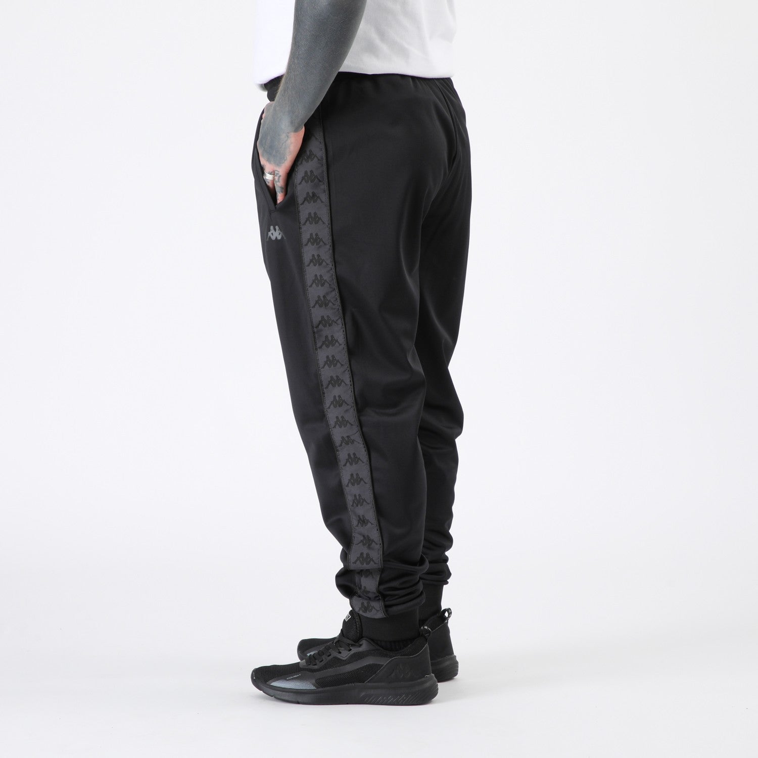 Pantalón Kappa Men Banda Black Black