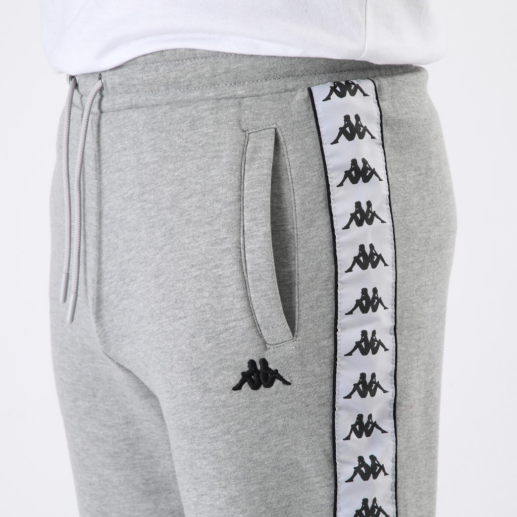 Buzo Kappa Men Banda Grey White