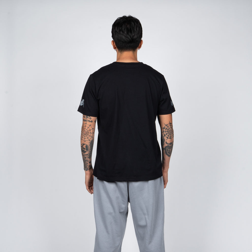 Polera Kappa Men Black Pure Logo Omini