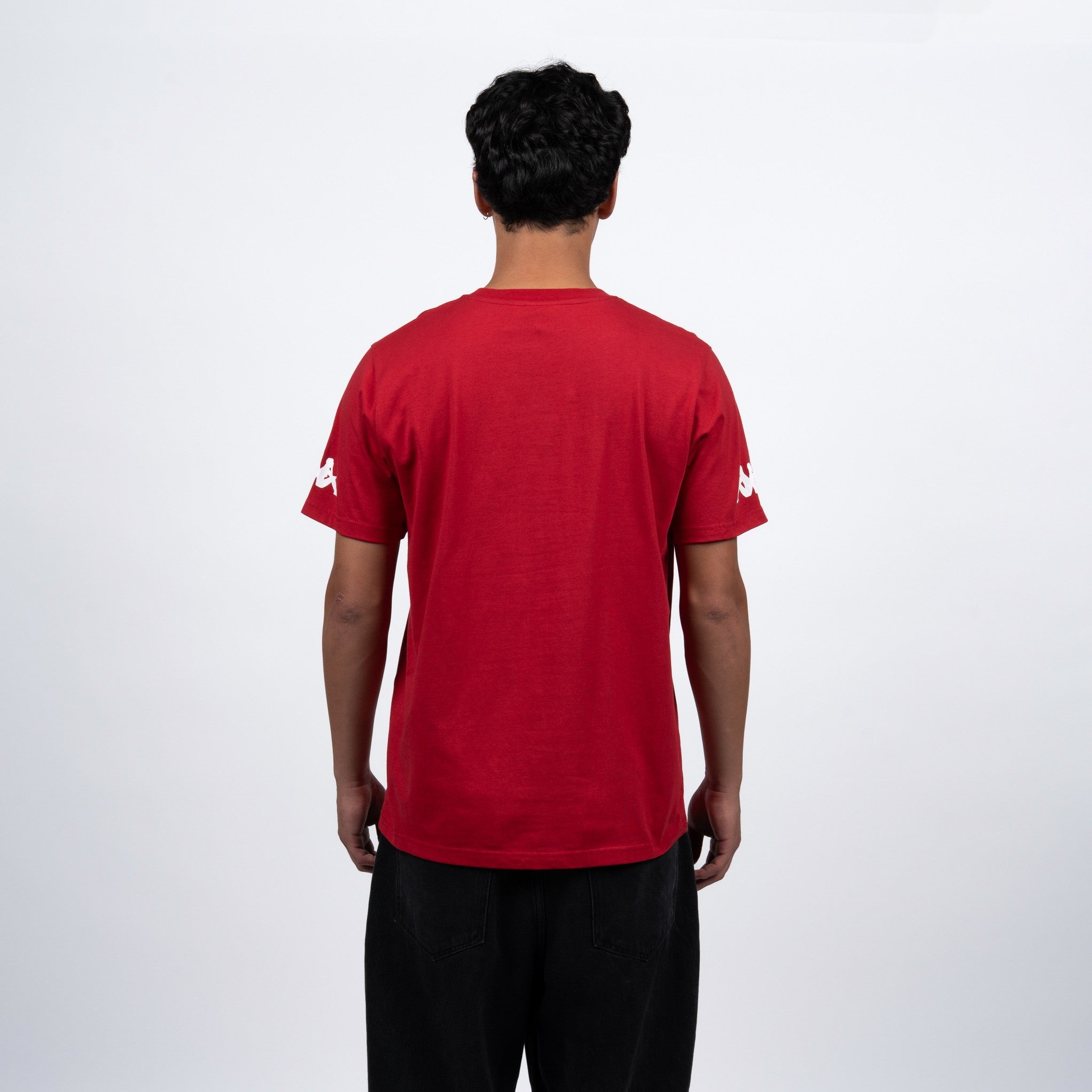 Polera Kappa Men Red Pure Logo Omini