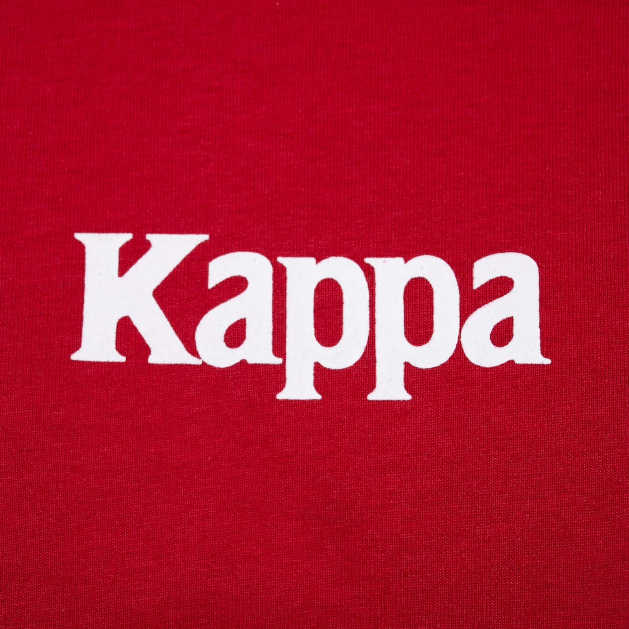 Polera Kappa Men Red Pure Logo Omini