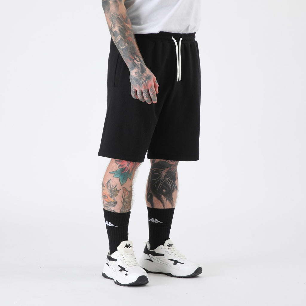 Short Kappa Men Black Omini White
