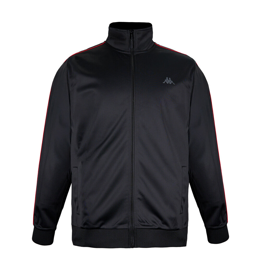 Chaqueta Full Zipper Black Banda Black