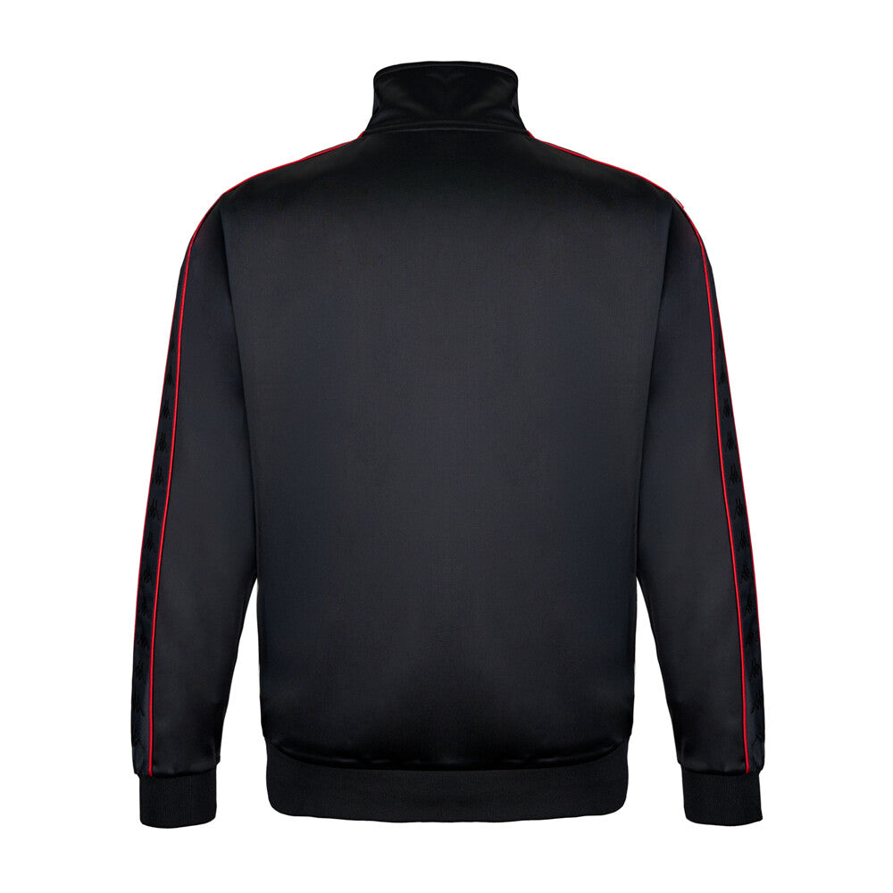 Chaqueta Full Zipper Black Banda Black