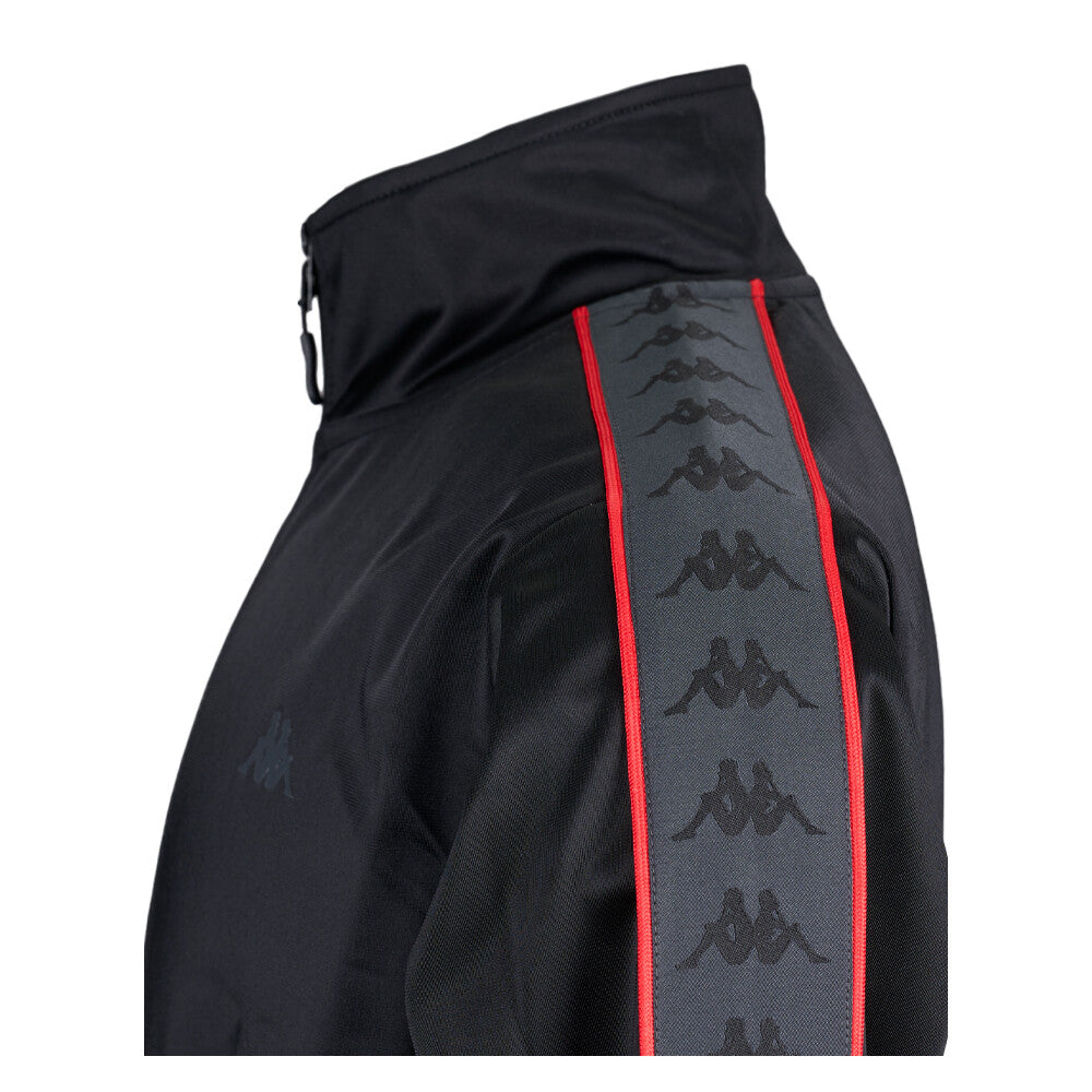 Chaqueta Full Zipper Black Banda Black