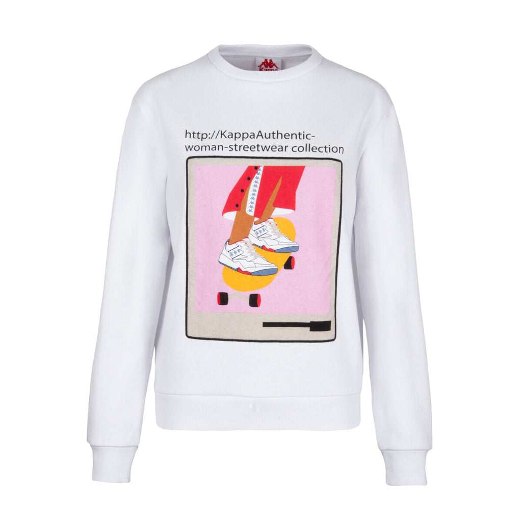 Polerón Women Kappa Link Collection White