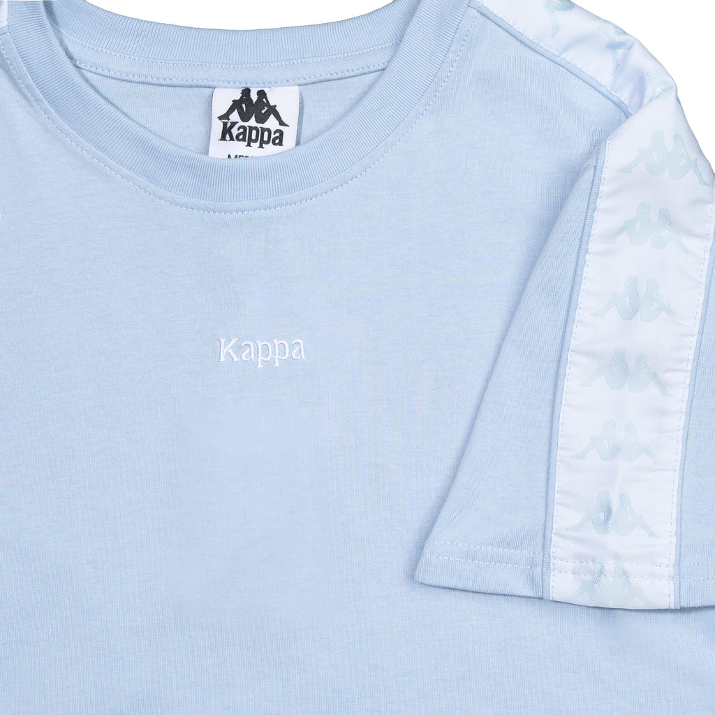 Polera Women Crop Top Banda Light Blue Tiny Logo