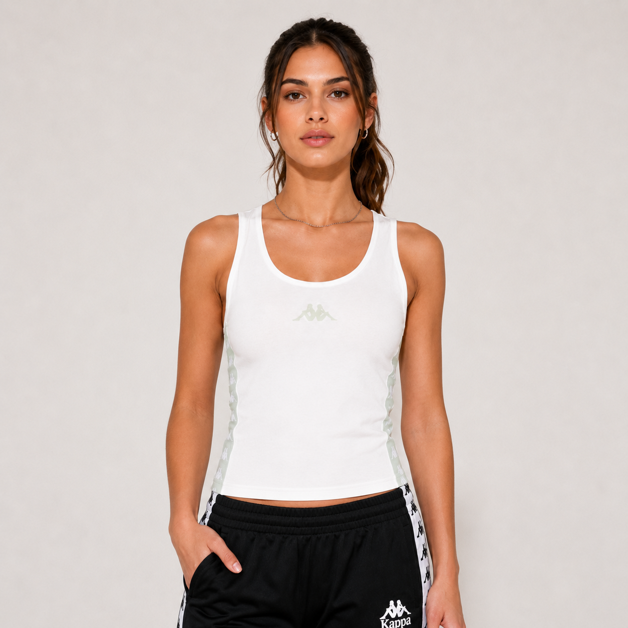 Peto Women White Green