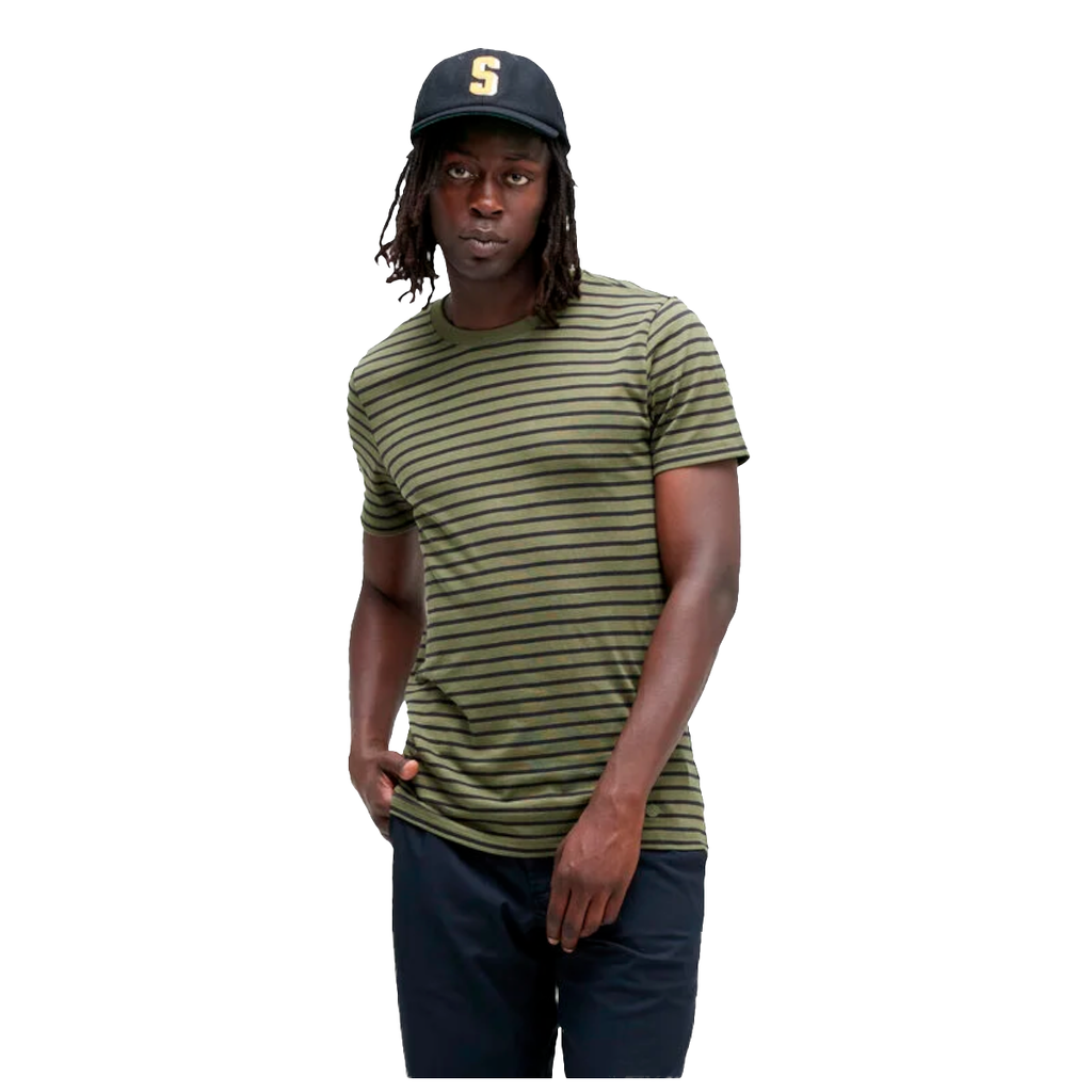 Polera Stance Premiere Green Stripes