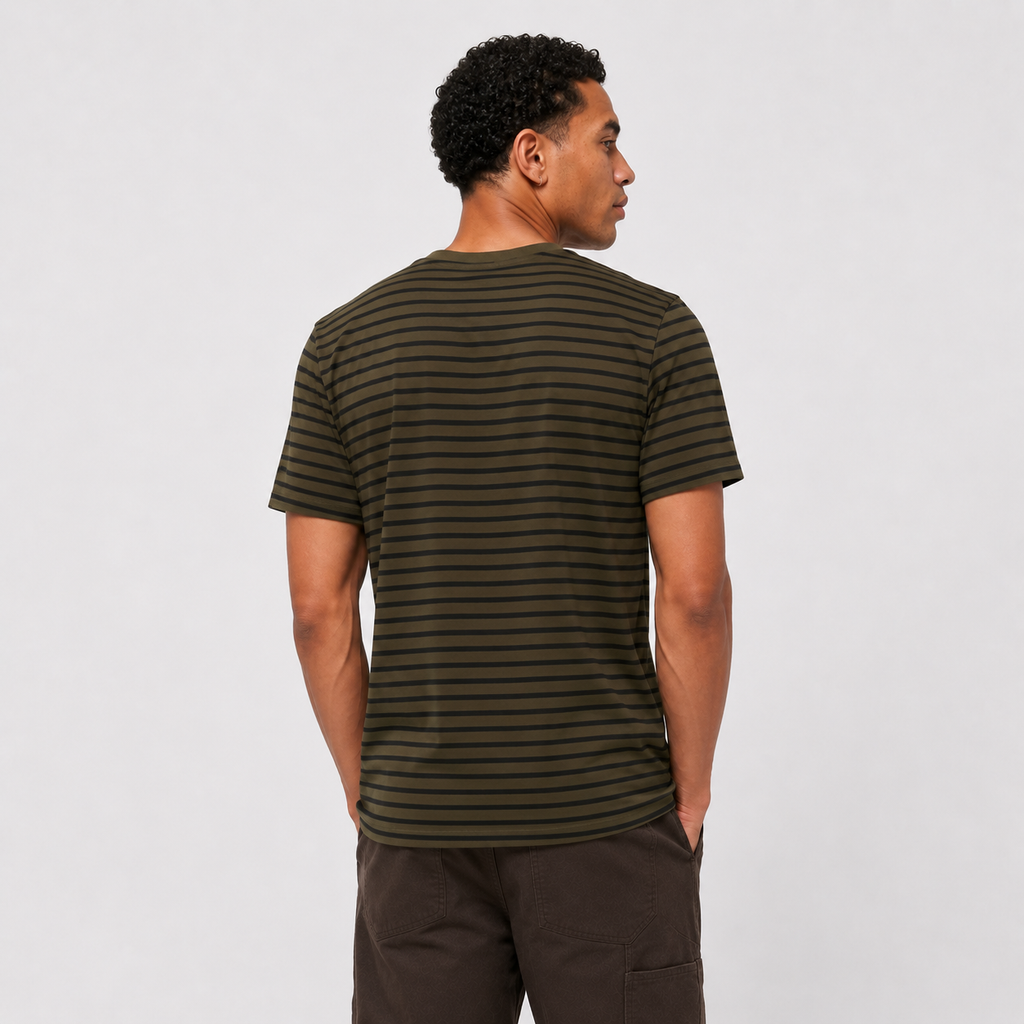 Polera Stance Premiere Green Stripes