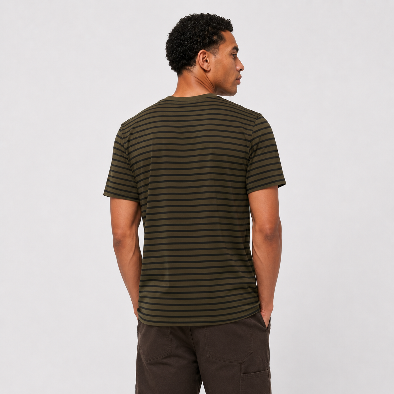 Polera Stance Premiere Green Stripes