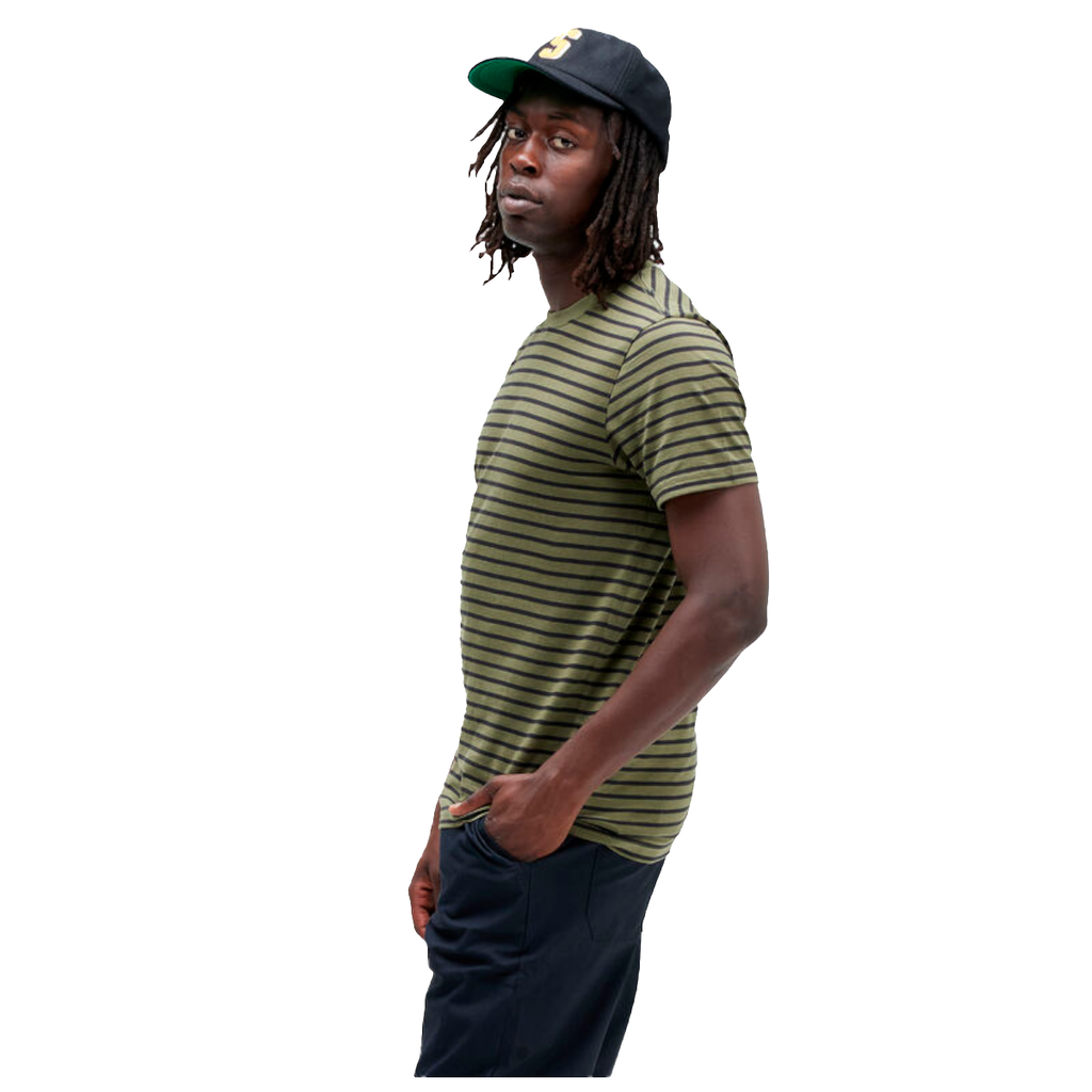 Polera Stance Premiere Green Stripes