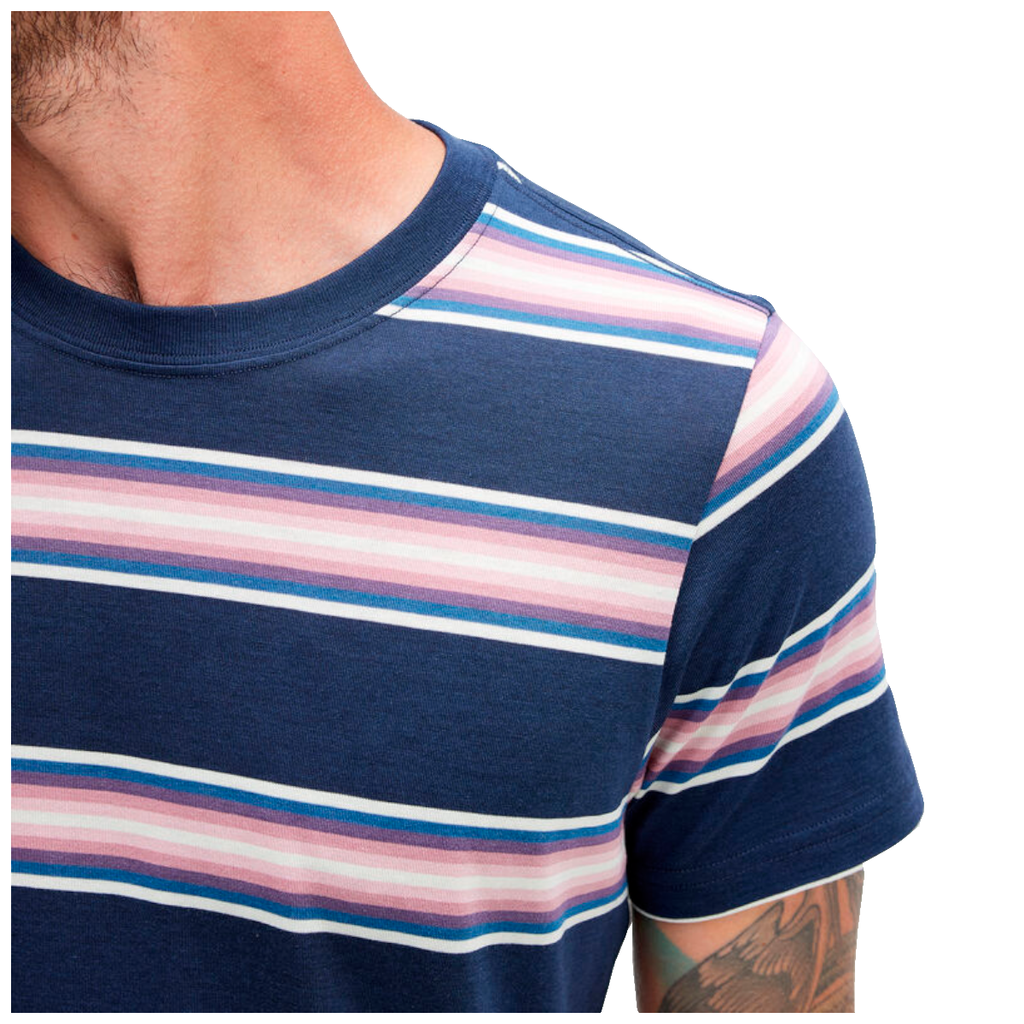 Polera Stance Premiere Navy White Pink