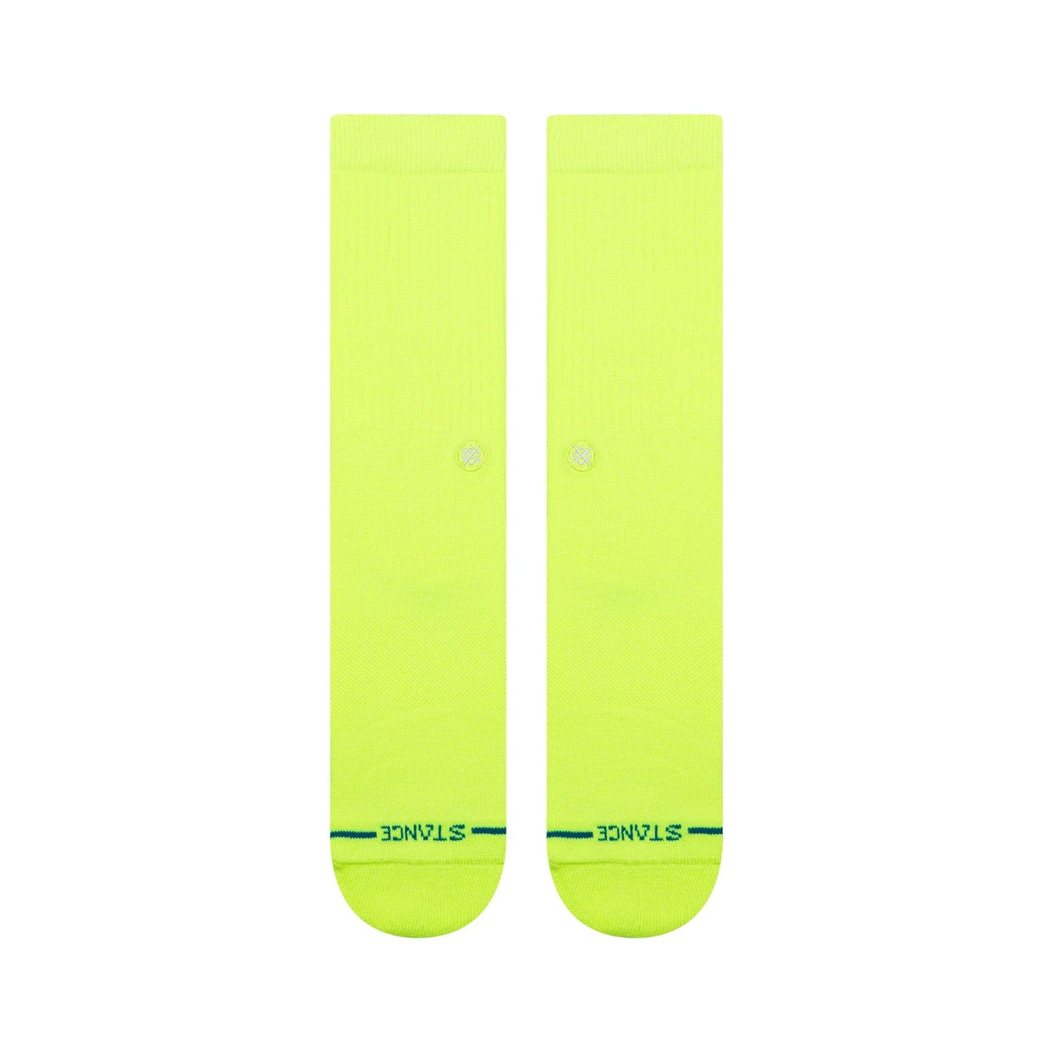 Stance Socks Icon Neon Yellow