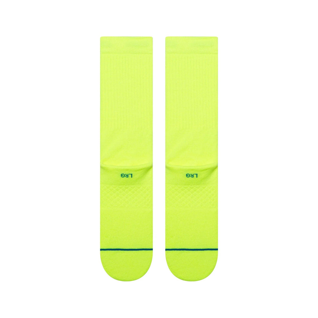 Stance Socks Icon Neon Yellow