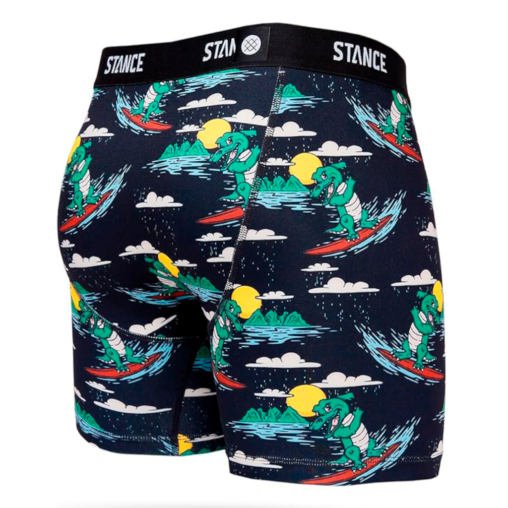 Boxer Men Stance See You Later Gator Black