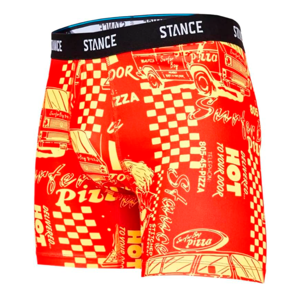 Boxer Men Stance Stranger Things Red Yellow