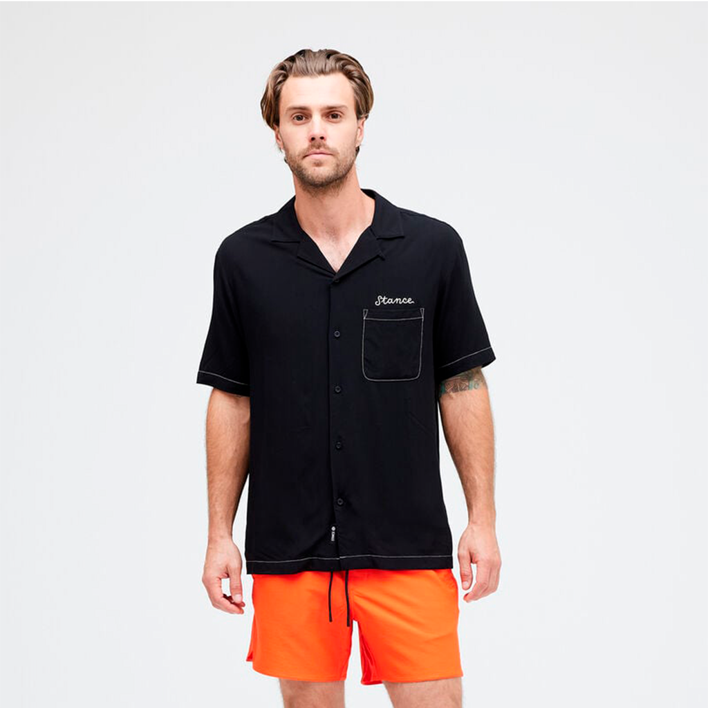 Camisa Stance Yoto Button Up Black