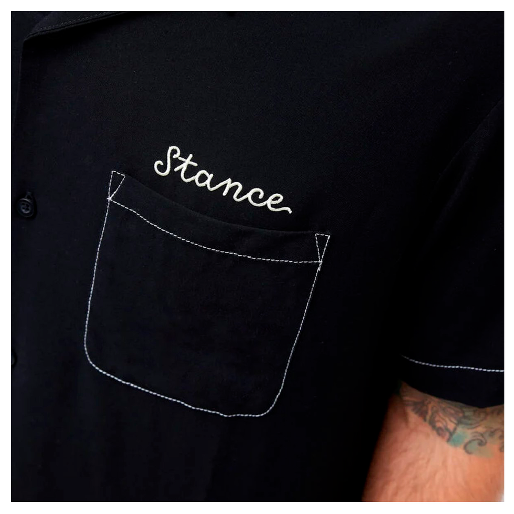 Camisa Stance Yoto Button Up Black
