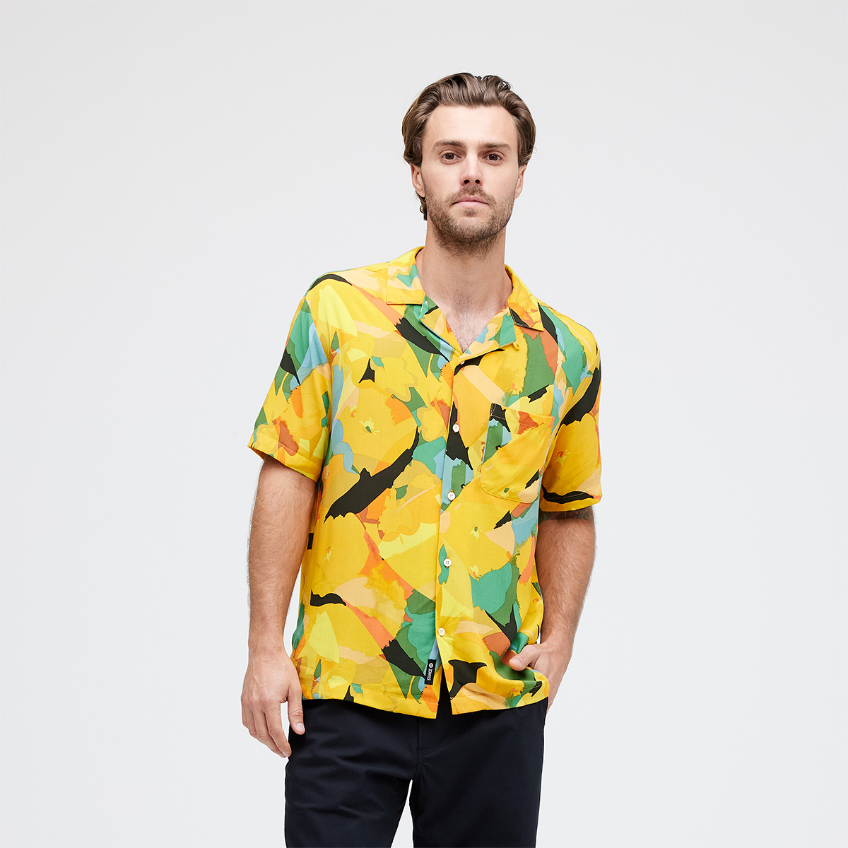 Camisa Stance Yoto Button Up Tropical