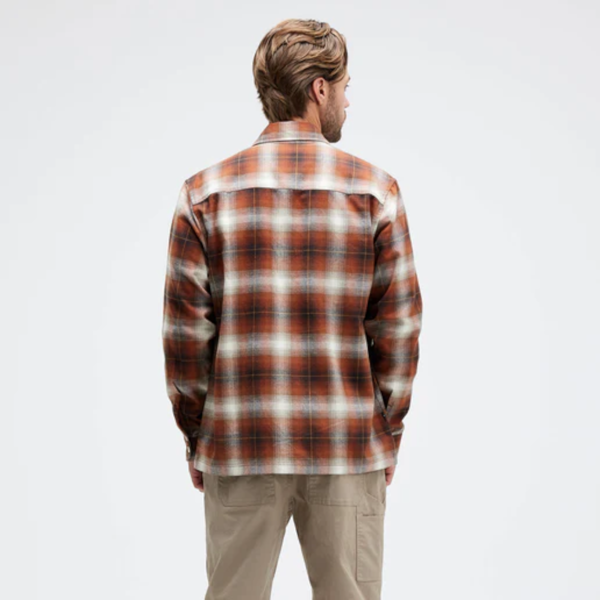 Camisa Stance Lowell Button Up Brown